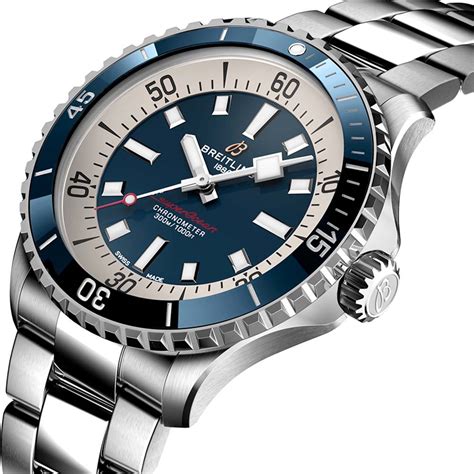 breitling superocean black steel 42|breitling superocean tiffany blue.